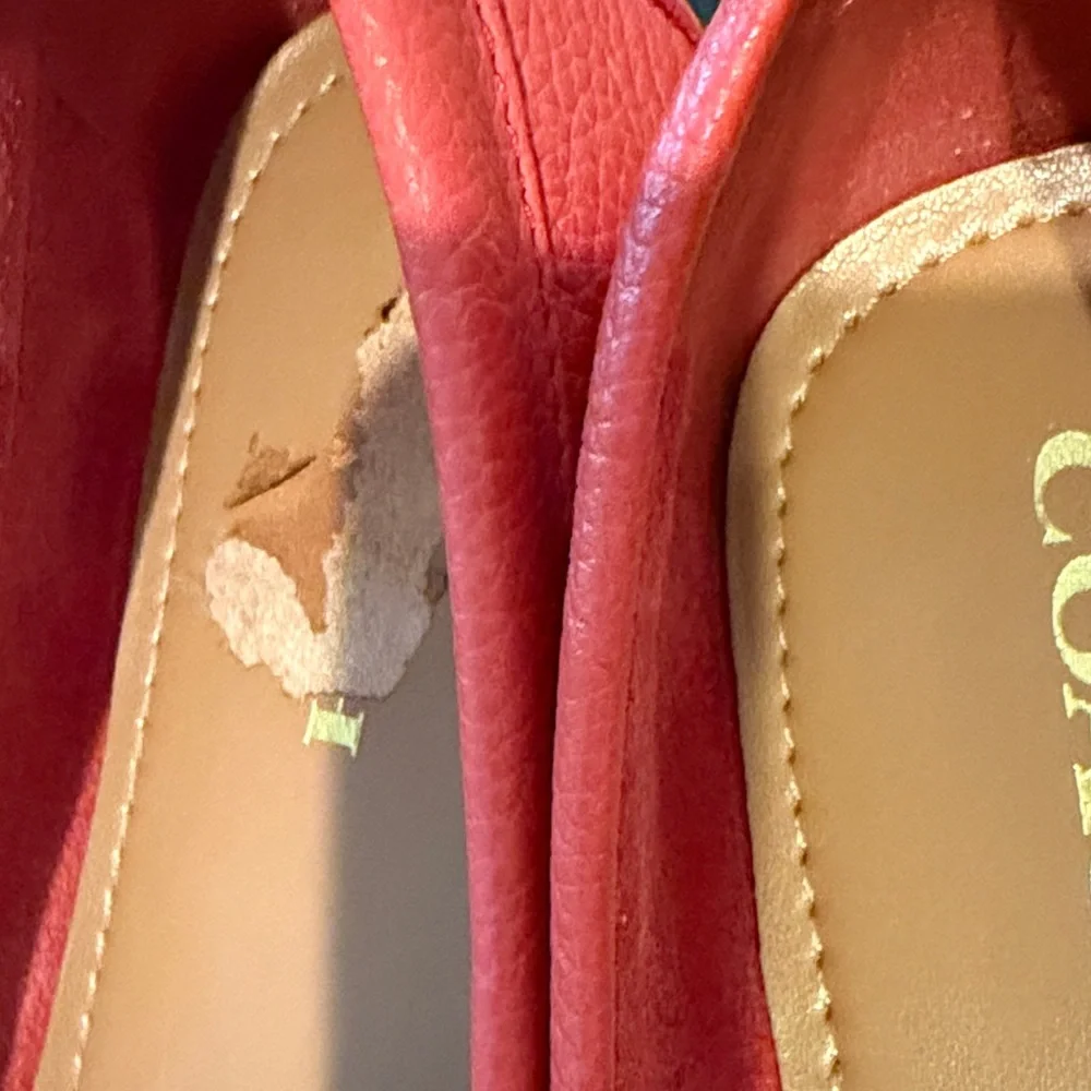 Coach bright orange woman Loafers - Picture 12 of 16